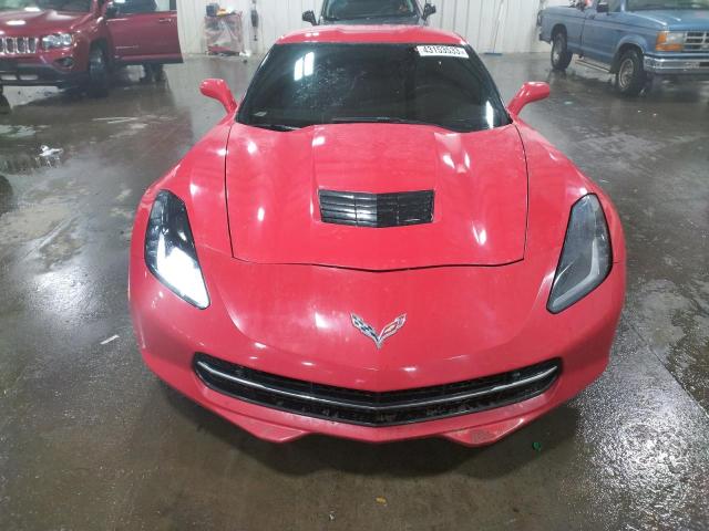 1G1YD2D7XK5121675 - 2019 CHEVROLET CORVETTE STINGRAY 2LT RED photo 5