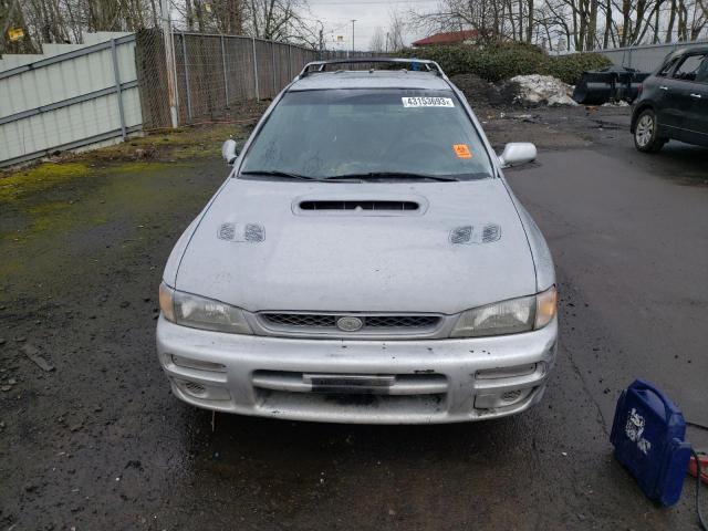 JF1GF4859WH813390 - 1998 SUBARU IMPREZA OUTBACK SILVER photo 5