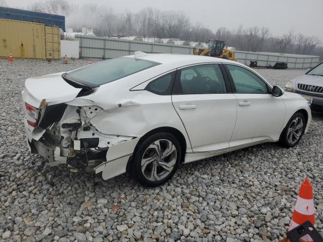 1HGCV2F56JA039797 - 2018 HONDA ACCORD EXL WHITE photo 3