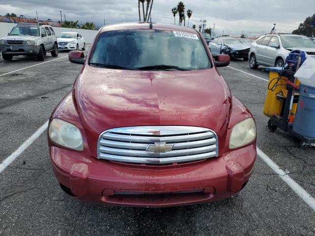 3GNCA23B29S538635 - 2009 CHEVROLET HHR LT RED photo 5