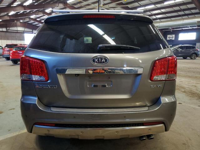 5XYKWDA29DG383578 - 2013 KIA SORENTO SX GRAY photo 6