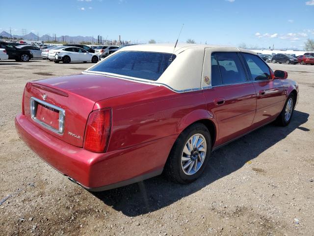 1G6KD54Y03U169803 - 2003 CADILLAC DEVILLE MAROON photo 3