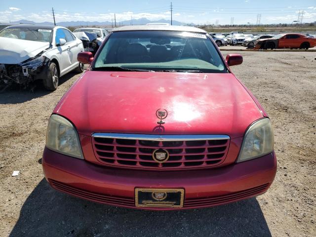 1G6KD54Y03U169803 - 2003 CADILLAC DEVILLE MAROON photo 5