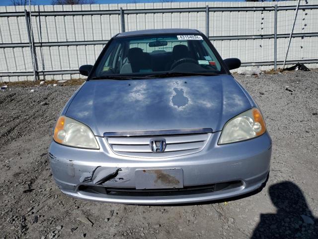 2HGES16542H583990 - 2002 HONDA CIVIC LX SILVER photo 5