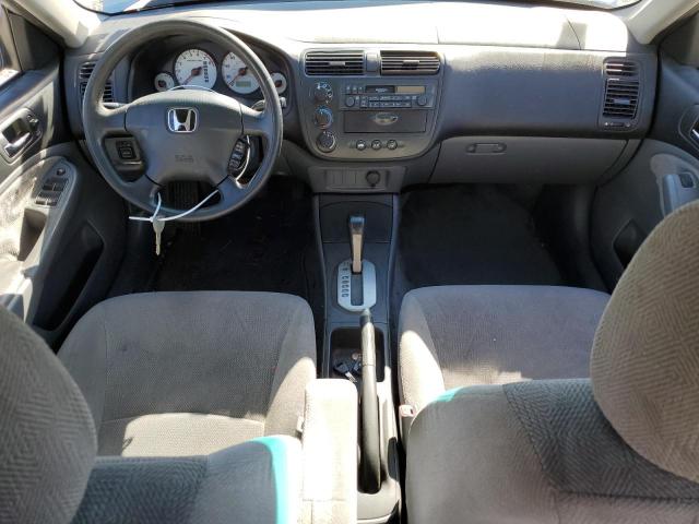 2HGES16542H583990 - 2002 HONDA CIVIC LX SILVER photo 8