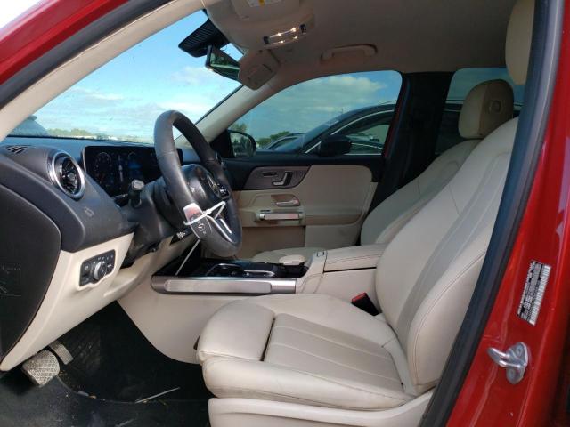 W1N4M4HB1MW088135 - 2021 MERCEDES-BENZ GLB 250 4MATIC RED photo 7