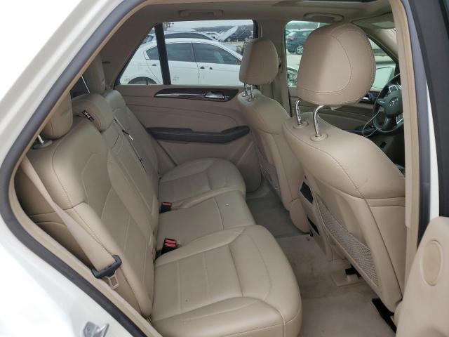 4JGDA5HB9CA088302 - 2012 MERCEDES-BENZ ML 350 4MATIC WHITE photo 11