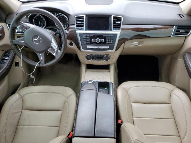 4JGDA5HB9CA088302 - 2012 MERCEDES-BENZ ML 350 4MATIC WHITE photo 8