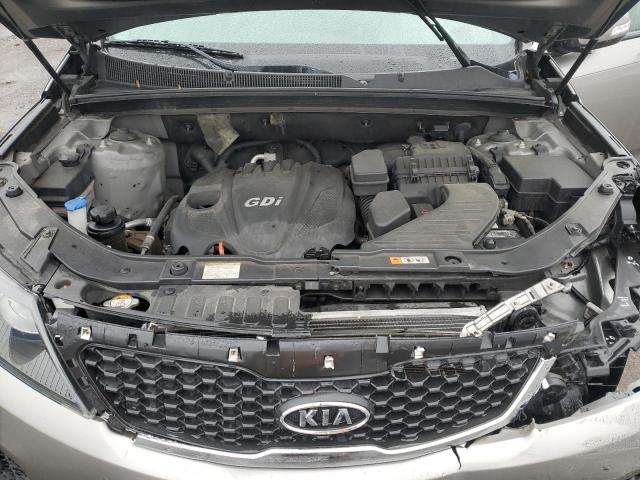 5XYKT3A62DG423005 - 2013 KIA SORENTO LX GRAY photo 12