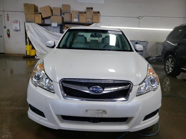 4S3BMCJ63C3008825 - 2012 SUBARU LEGACY 2.5I LIMITED WHITE photo 5