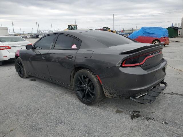 2C3CDXBG1JH280985 - 2018 DODGE CHARGER SXT GRAY photo 2