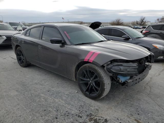 2C3CDXBG1JH280985 - 2018 DODGE CHARGER SXT GRAY photo 4