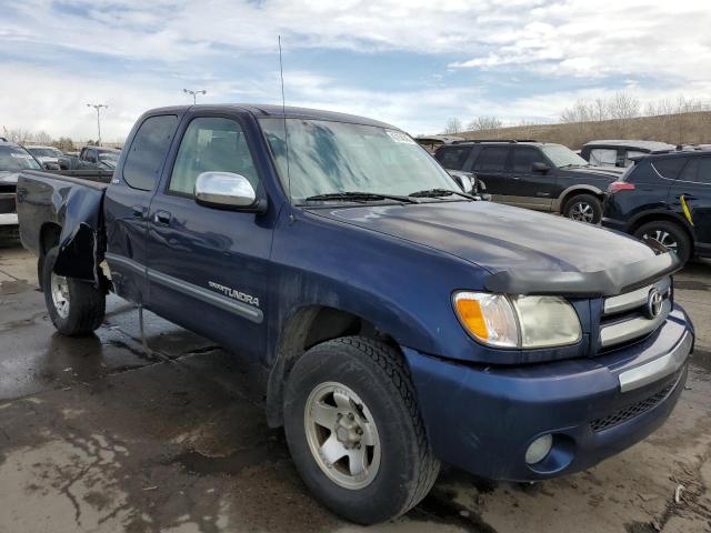 5TBBT441X3S431708 - 2003 TOYOTA TUNDRA ACCESS CAB SR5 BLUE photo 4