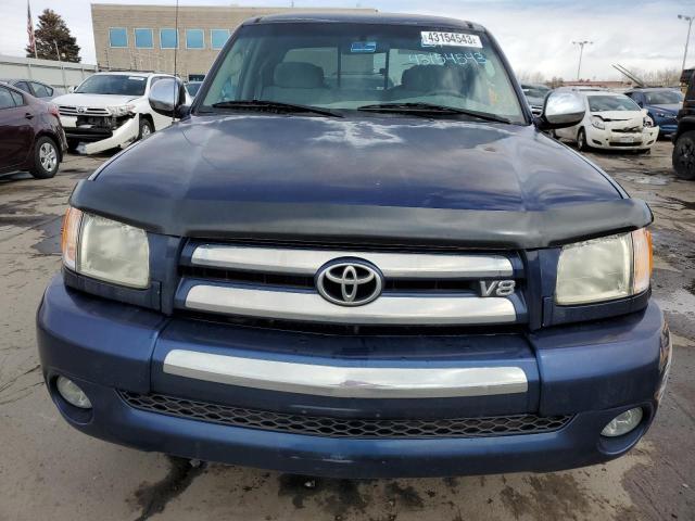 5TBBT441X3S431708 - 2003 TOYOTA TUNDRA ACCESS CAB SR5 BLUE photo 5