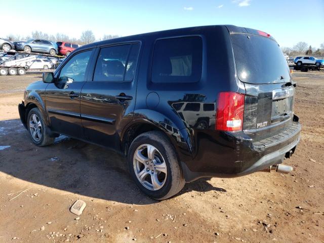 5FNYF4H41EB015549 - 2014 HONDA PILOT EX BLACK photo 2