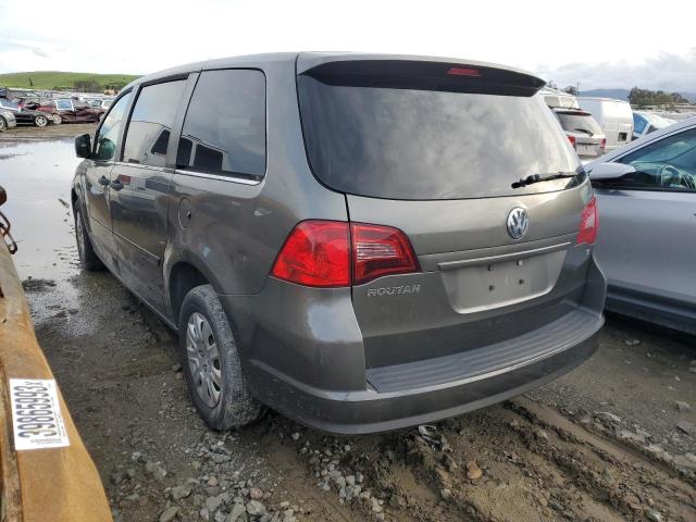 2V4RW4D15AR323196 - 2010 VOLKSWAGEN ROUTAN S ნაცრისფერი ფოტო 2
