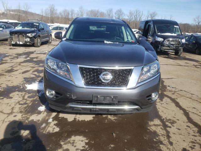 5N1AR2MM2EC720985 - 2014 NISSAN PATHFINDER S GRAY photo 5