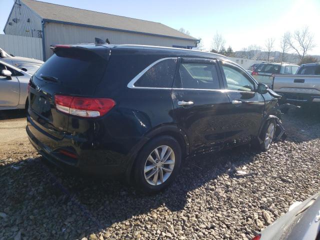 5XYPG4A32JG350624 - 2018 KIA SORENTO LX BLACK photo 3