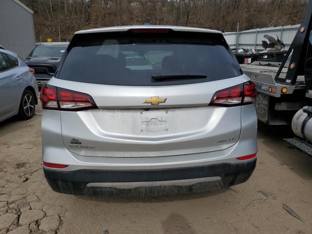 3GNAXUEV3NL262379 - 2022 CHEVROLET EQUINOX LT SILVER photo 6