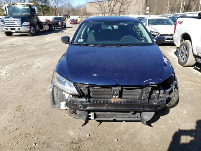 3VW2K7AJ3EM328209 - 2014 VOLKSWAGEN JETTA BASE BLUE photo 5