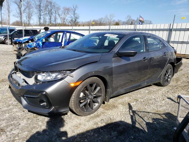 SHHFK7H60MU222047 - 2021 HONDA CIVIC EX CHARCOAL photo 1