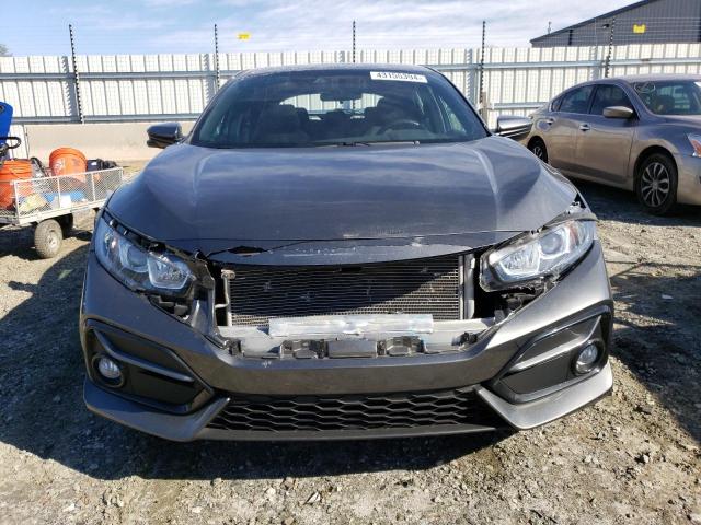 SHHFK7H60MU222047 - 2021 HONDA CIVIC EX CHARCOAL photo 5