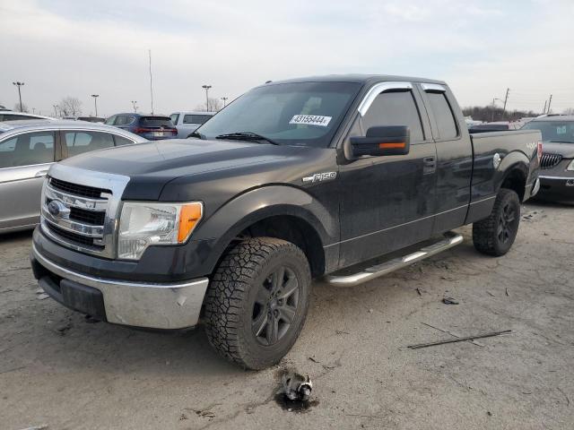 1FTFX1EF5DFB04706 - 2013 FORD F150 SUPER CAB BLACK photo 1