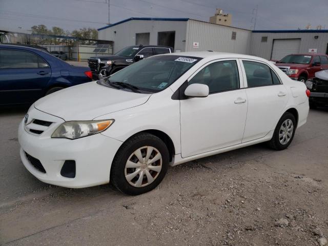 5YFBU4EE5DP192973 - 2013 TOYOTA COROLLA BASE WHITE photo 1