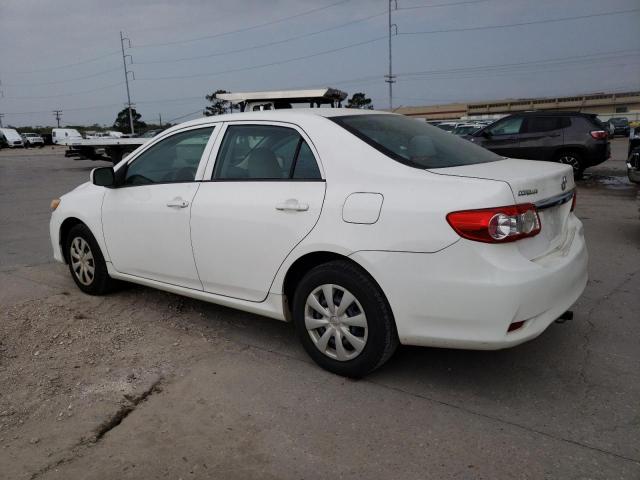 5YFBU4EE5DP192973 - 2013 TOYOTA COROLLA BASE WHITE photo 2