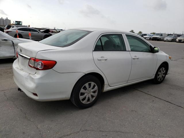5YFBU4EE5DP192973 - 2013 TOYOTA COROLLA BASE WHITE photo 3