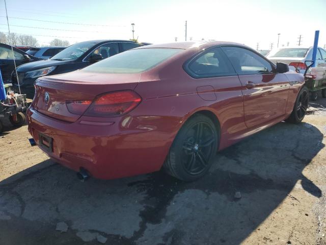 WBALY1C54EDZ73463 - 2014 BMW 640 XI RED photo 3