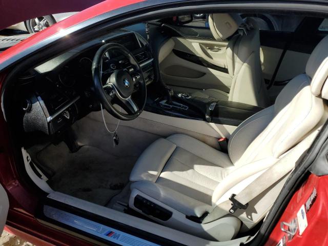 WBALY1C54EDZ73463 - 2014 BMW 640 XI RED photo 7