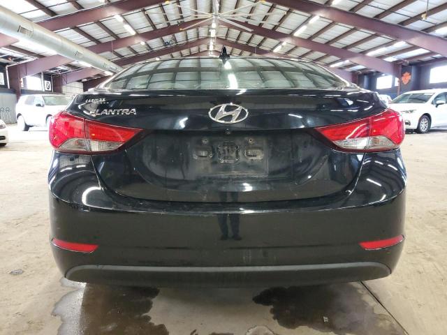 5NPDH4AE8EH546499 - 2014 HYUNDAI ELANTRA SE BLACK photo 6