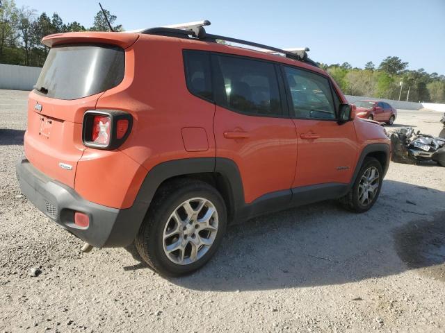 ZACCJABT0FPB58225 - 2015 JEEP RENEGADE LATITUDE ORANGE photo 3