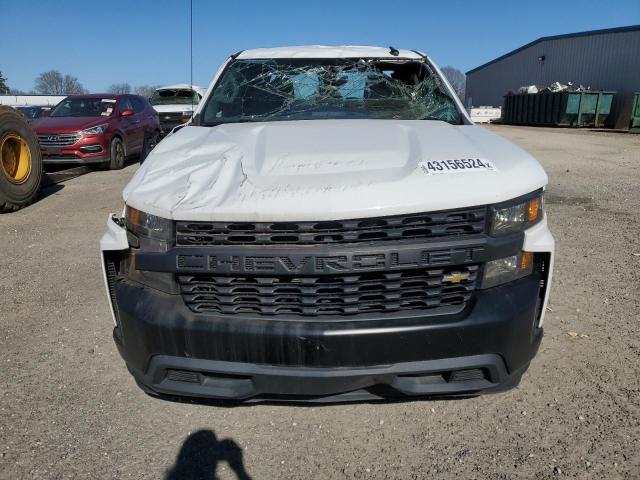 1GCRWAEH0MZ294494 - 2021 CHEVROLET SILVERADO C1500 WHITE photo 5