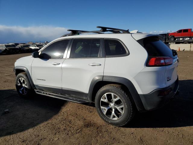 1C4PJMBS3HD214387 - 2017 JEEP CHEROKEE TRAILHAWK WHITE photo 2