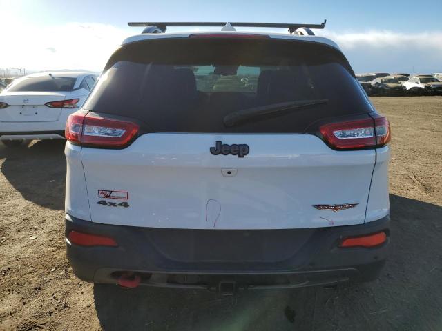 1C4PJMBS3HD214387 - 2017 JEEP CHEROKEE TRAILHAWK WHITE photo 6