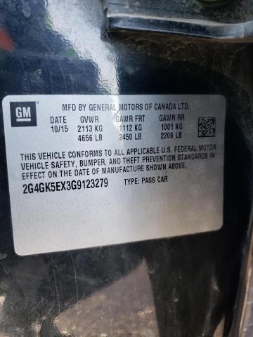 2G4GK5EX3G9123279 - 2016 BUICK REGAL 黑色 照片 12