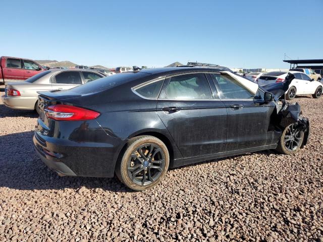 3FA6P0HD3LR127509 - 2020 FORD FUSION SE BLACK photo 3