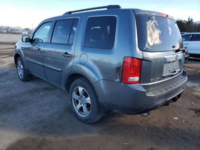 5FNYF4H52CB501731 - 2012 HONDA PILOT EXL GRAY photo 2