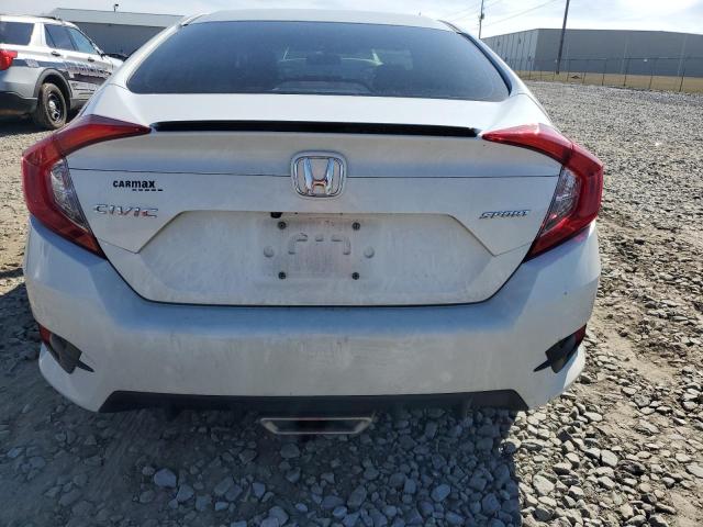 2HGFC2F88KH587591 - 2019 HONDA CIVIC SPORT WHITE photo 6