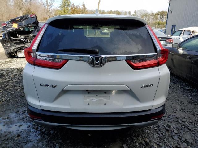 5J6RW2H57KA020903 - 2019 HONDA CR-V EX WHITE photo 6