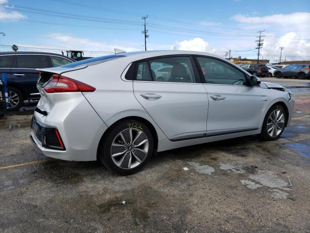 KMHC85LC7JU063515 - 2018 HYUNDAI IONIQ LIMITED SILVER photo 3