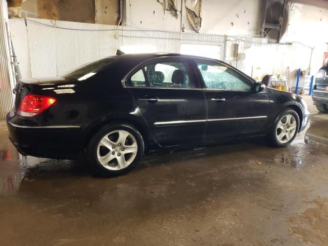 JH4KB16576C004824 - 2006 ACURA RL BLACK photo 3