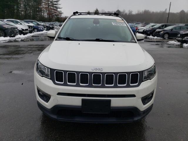 3C4NJCBB1JT441174 - 2018 JEEP COMPASS LA WHITE photo 5