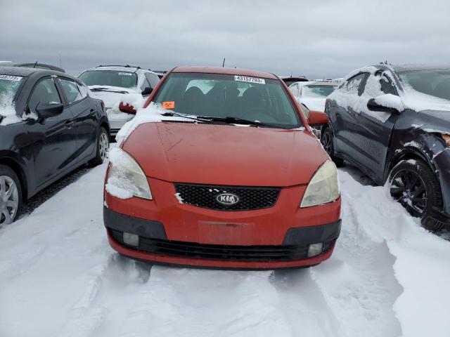 KNADE163966068892 - 2006 KIA RIO 5 RED photo 5