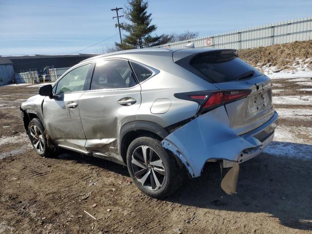 JTJGJRDZ6L5007211 - 2020 LEXUS NX 300H SILVER photo 2