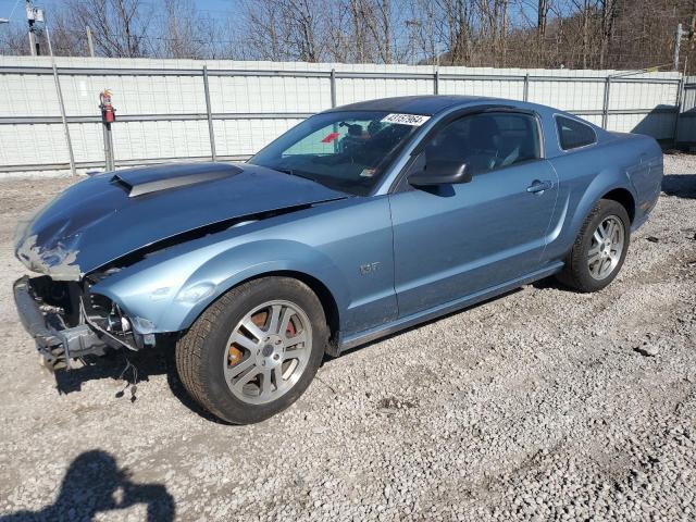 1ZVHT82H155141503 - 2005 FORD MUSTANG GT BLUE photo 1