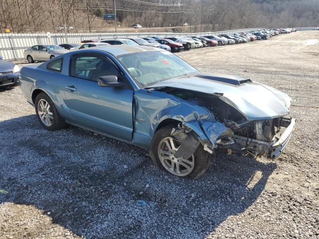 1ZVHT82H155141503 - 2005 FORD MUSTANG GT BLUE photo 4