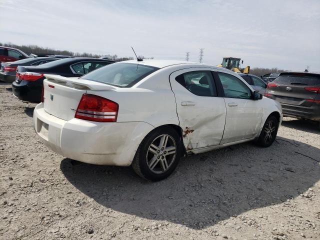 1B3LC56J08N141250 - 2008 DODGE AVENGER SXT WHITE photo 3